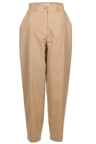 Pantalone banana beige - , cotone