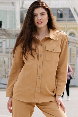 Camicia denim senape taglia - , 0